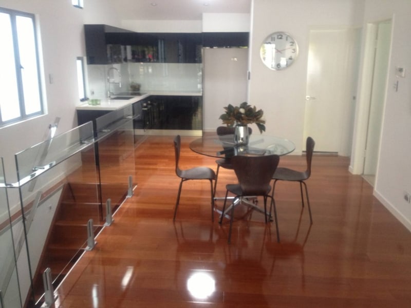 Kempas prefinished timber flooring project by Master Timber Floors