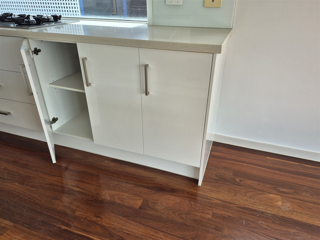 Kitchen cabinetry over solid jarrah, Brisbane